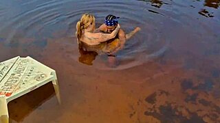 adventurous couple caught fucking wildly in the mangroves