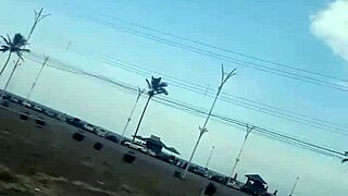 sitting back as black stud's monster cock tempts blonde big tits wife on video call