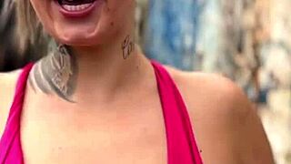 street puta offers 1000 pix or her mysterious public boquete deal