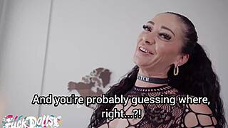 Busty Brazilian milf Morgan XX chokes on cock, takes rough ass fisting and swallows hot cum