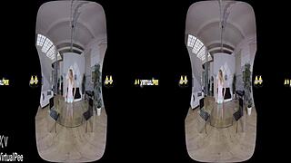 chrissy fox drowns in her own wild piss dive virtual reality bliss