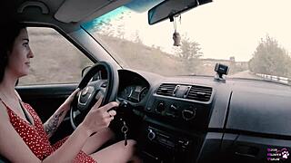 Suck cock for license?! Wild teen deal!