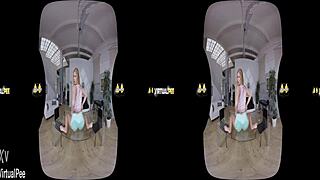 chrissy fox drowns in her own wild piss dive virtual reality bliss