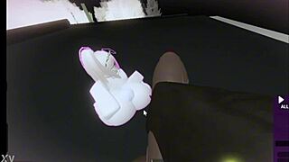 jerking my huge bbc right in front of this cheating whore till facial cumshot