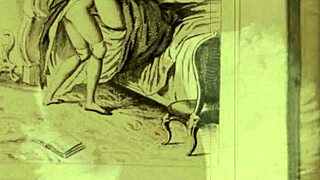 check out this steamy vintage erotic illustration masterpiece!