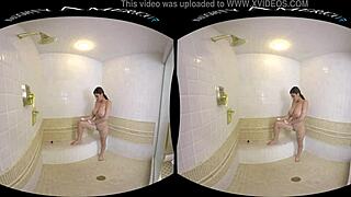 step into vr with naughty america's big natural tits pornstar in hotel lingerie