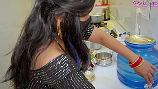 FAN POUNDS HARD In SAREE During Intense COWGIRL BED Ride