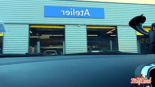 sabrina knows exactly how to handle two thick cocks right