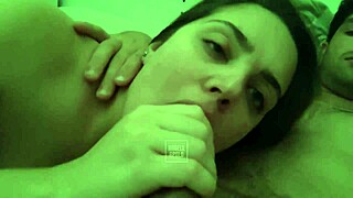 Kinky Husband Fucks Submissive Wife's Mouth Early Morning