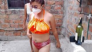 Whores Groping Massive Tits Pussies in Country Bath Orgy