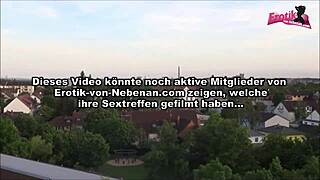 Spanner secretly watches skinny German girlfriend's first time private anal sex