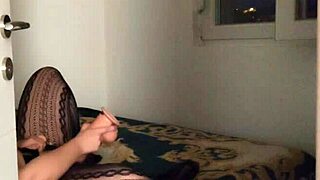 i caught curvy teen stuffing monster dildo in tight wet pussy