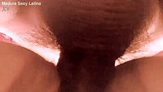 damn this sexy mature latina's clit has me hooked voyeuring her wet pussy