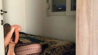 i caught curvy teen stuffing monster dildo in tight wet pussy