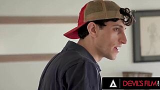 I caught my stepson fapping and finished the job for him