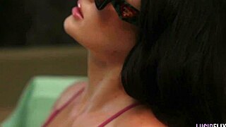 loving charlotte sins riding cock poolside lick fest