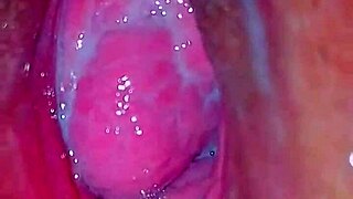 hubby fingers wife's juicy hairy asian pussy up close before creampie