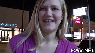 Filthy Teen 18+ Engulfs Hard Monster Cock Craving Cum!