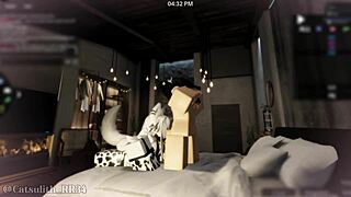 whoa shes back for more wild blowjob fun with her follower part 1 of 2!!