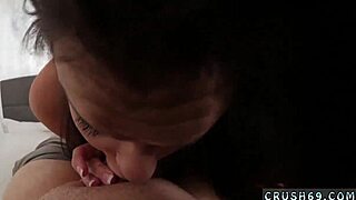 A money-hungry teen stepfriend sucks nipples for dressed anal cash.