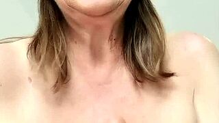 oh granny knows best i got titty fucked blown off and cumshot all over huge tits quick