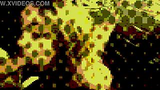 Ebony slut bends over big black cock anal creampie rough pov homemade!