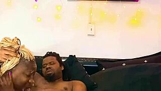 Milf deepthroats monster big black cock for sloppy facial cumshot