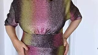 oh granny knows best i got titty fucked blown off and cumshot all over huge tits quick