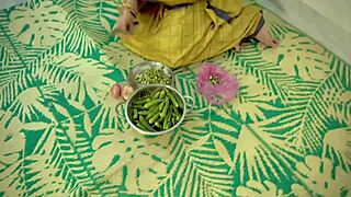 Nurse shares flirty fun moment with boss at hospital