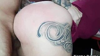 Blonde Goes Dress No Panties Bent Over For Rough Fuck Facial Cumshot