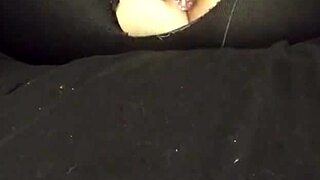 Bored Slut Wife Rams Dildo in Pussy and Plugs Tight Ass