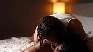 i ride his huge cock then he slams my bbw pussy through the bed