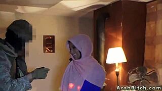 wanna pay rent with this arab teen blowjob in army uniform?