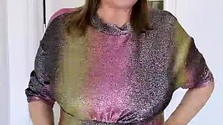 oh granny knows best i got titty fucked blown off and cumshot all over huge tits quick