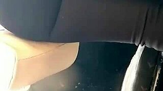 Young beauty shakes her massive juicy ass seductively on camera