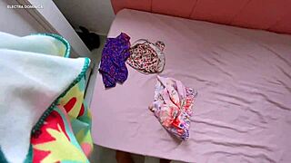 Hired brazilian maid's massive ass bounces wildly driving me insane pov