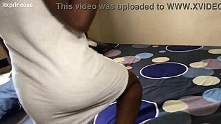 OMG MY BABY GIRL'S FAT ASS SPREADS FOR MY MONSTER COCK!