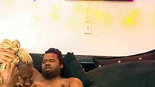 Milf deepthroats monster big black cock for sloppy facial cumshot