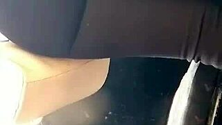 Young beauty shakes her massive juicy ass seductively on camera