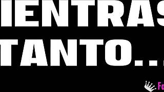 caught brunette moli shower cowgirl rides big cock before spanish porn debut