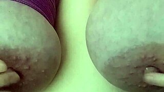 Bondage BBW's Big Natural Tits Nipples Tormented to Orgasm