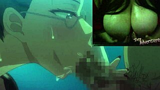 hot chubby milf with huge tits watches cosplay fun