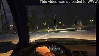 Street hooker deepthroats my cock then swallows huge cumload straight from the source