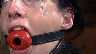 bound wet pussy slut sucks cock in free bondage fuck