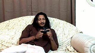 Chubby Ebony Milf's Pussy Wrecked By Massive Black Cock Cumshot!