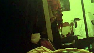 shemale grabs her big cock and jerks off wildly until massive cumshot sprays everywhere