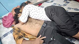 cute brunette girlfriend rims ass licks pussy and rides big cock homemade