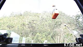 Shemale Sweetheart Tunnelled by Monster Cock Anal Creampie