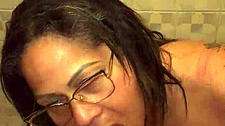 Stepmom catches me jerking to panties, sucks me off