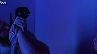 you're gonna worship my perfect feet forever loser get licking those toes now